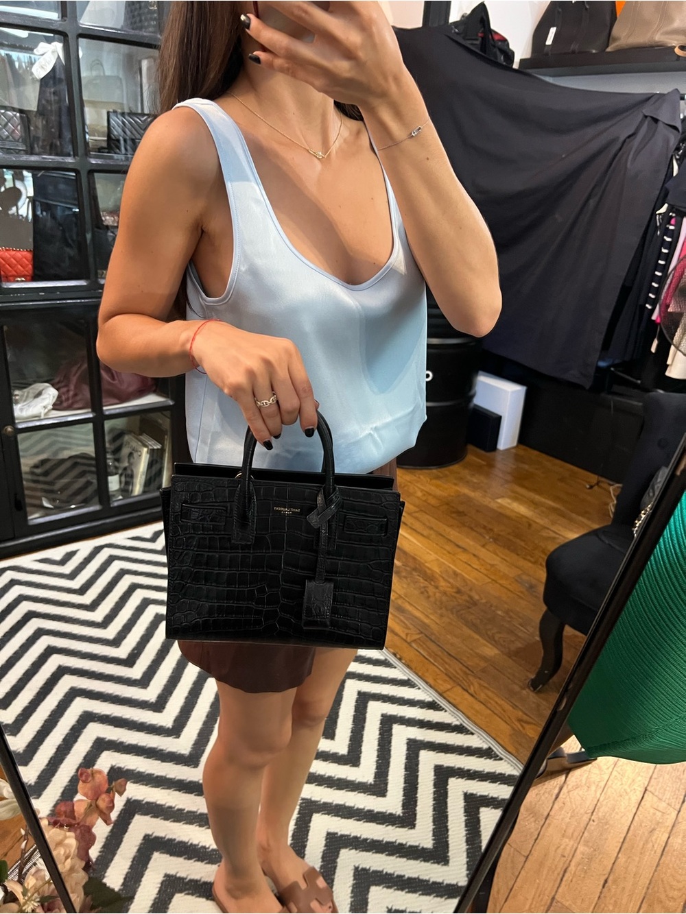 SAC DE JOUR CROCODILE - NANO - Picture 11 of 16